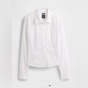 GAP Crisp White Collared Shirt
